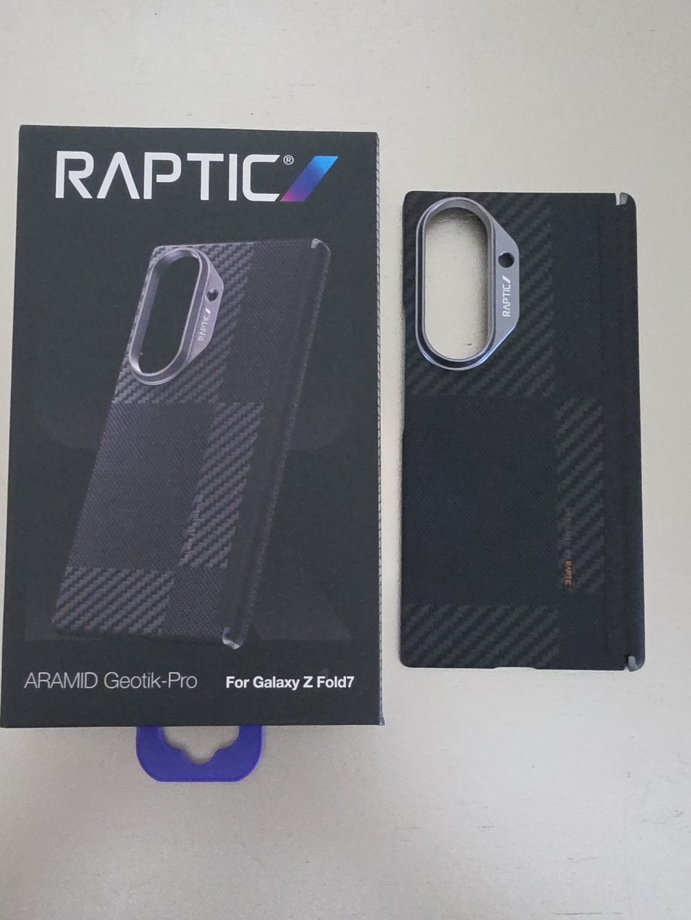ARAMID Geotik-Pro Black Case for Galaxy Z Fold7